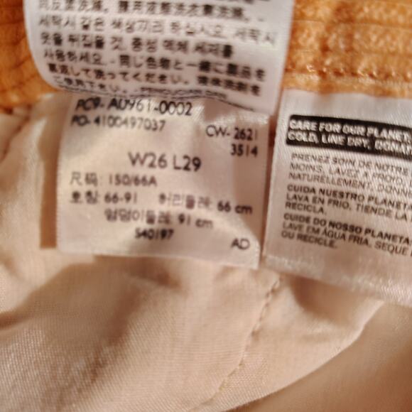 Levi’s Math Club Flare Jeans – Tangerine – Size 26x29 – Rare - Picture 8 of 10